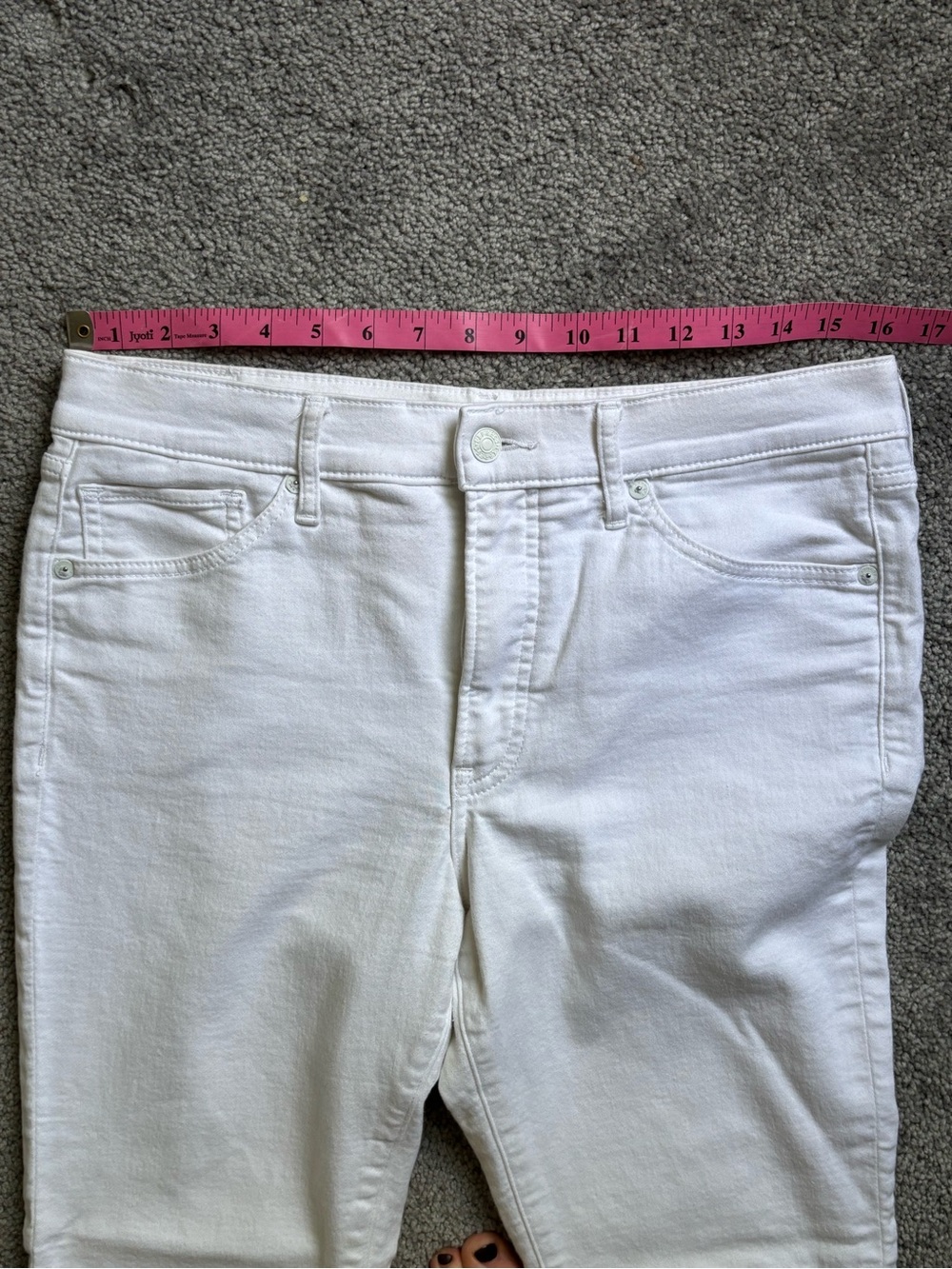 Express Skinny Mid Rise Cotton Stretch Jeans - Picture 5 of 9